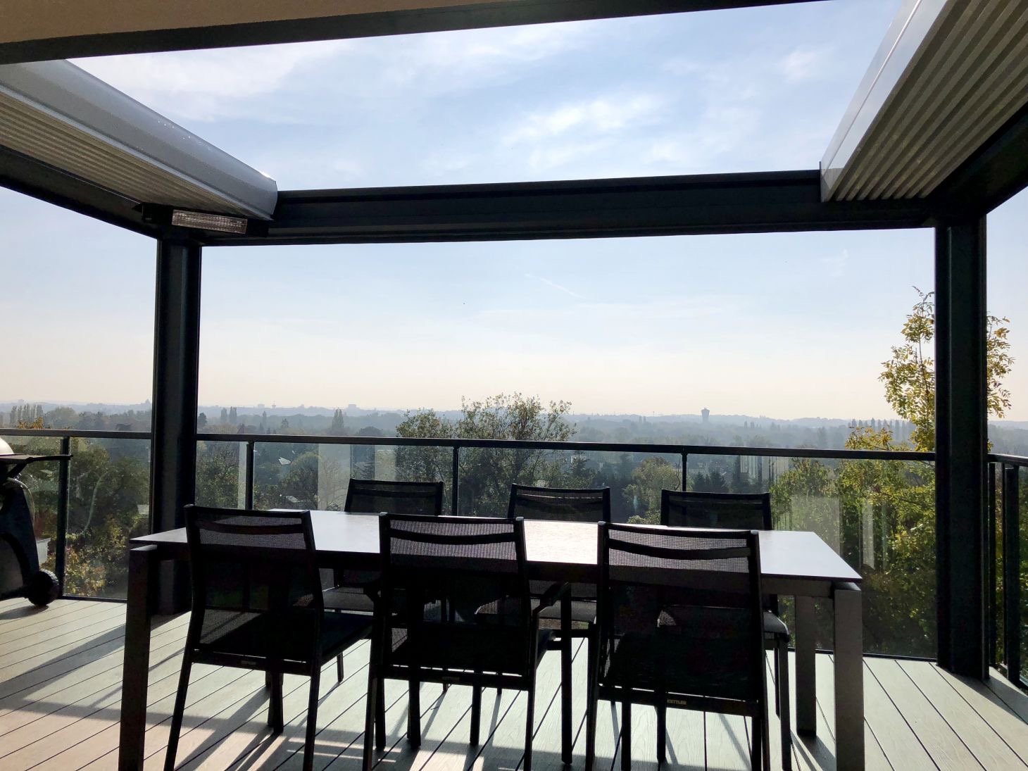Pergola aluminium espace de vie